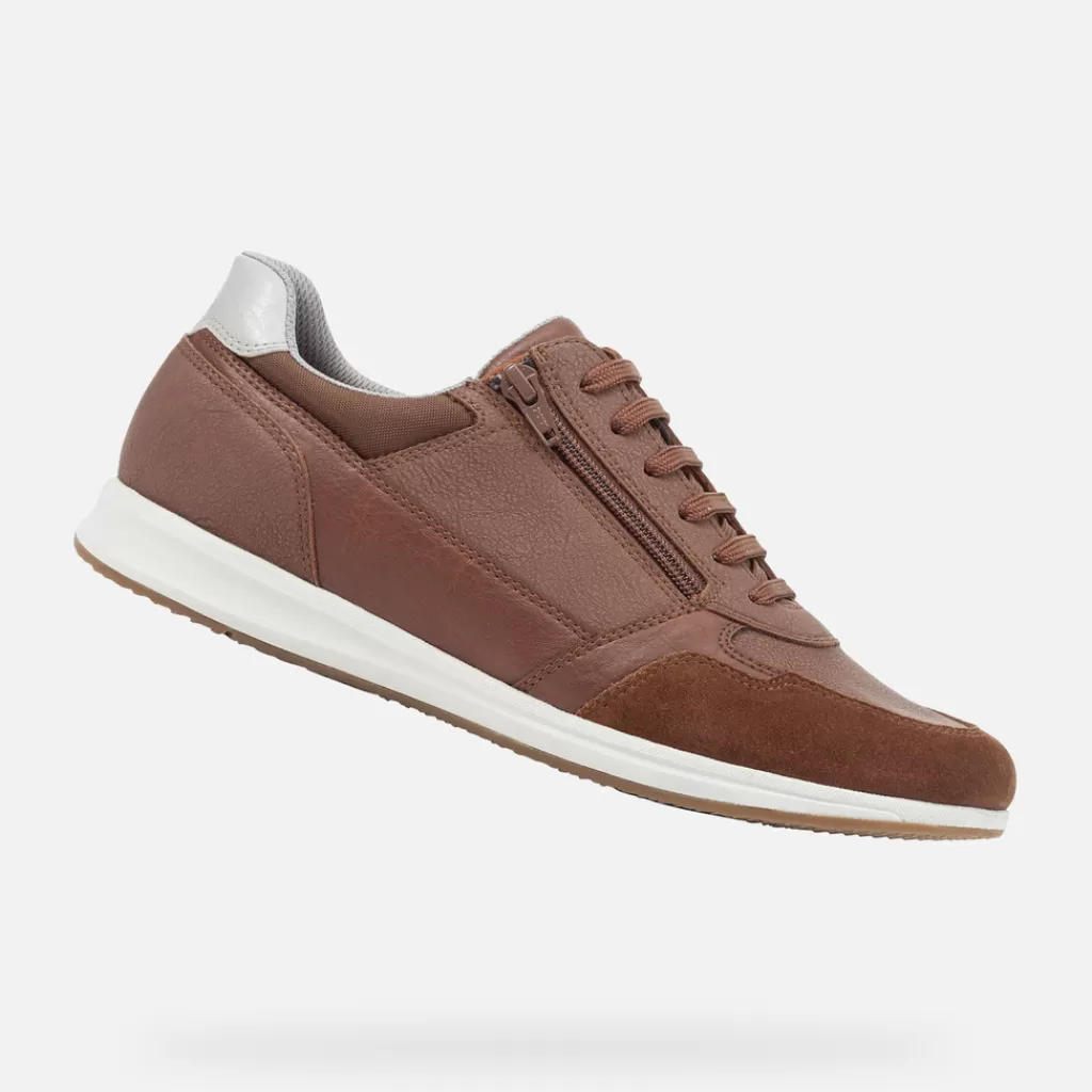 Respira™ | Sneakers<Geox AVERY UOMO - SNEAKERS da uomo cognac