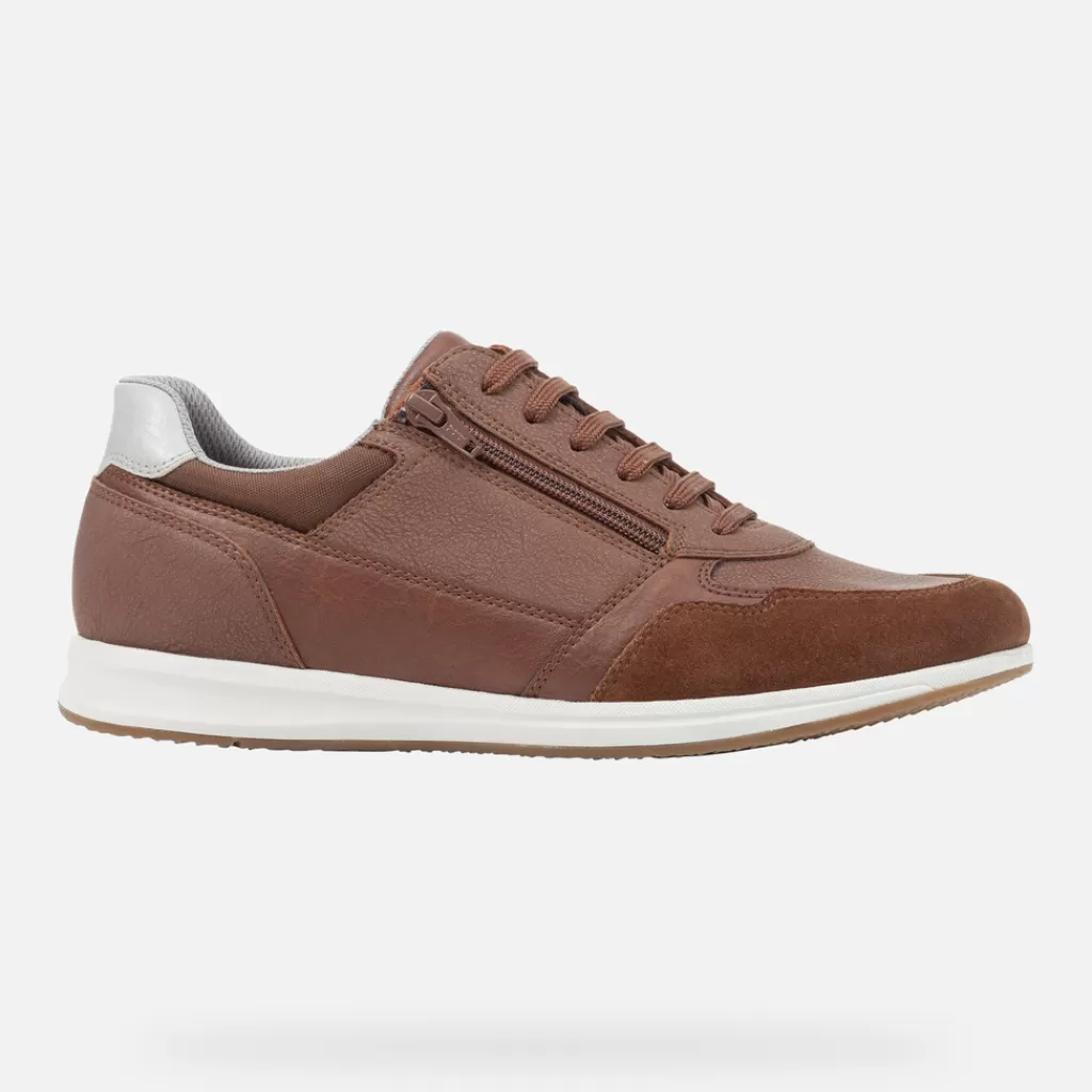 Respira™ | Sneakers<Geox AVERY UOMO - SNEAKERS da uomo cognac