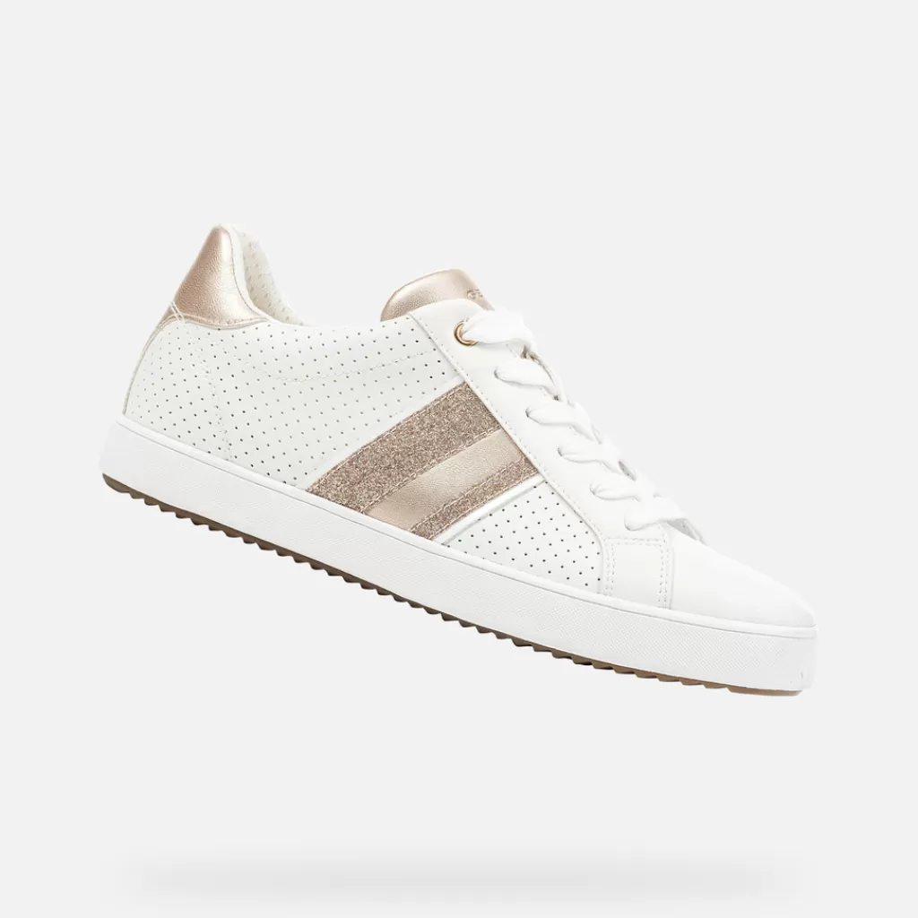 Respira™ | Sneakers<Geox BLOMIEE DONNA - SNEAKERS da donna bianco/oro chiaro