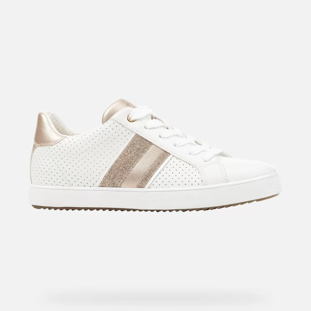 Respira™ | Sneakers<Geox BLOMIEE DONNA - SNEAKERS da donna bianco/oro chiaro