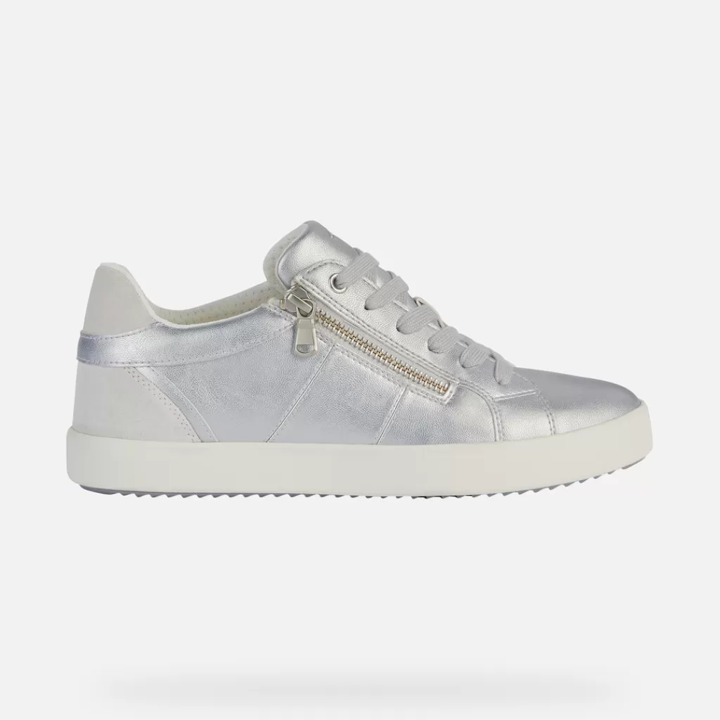 Respira™ | Sneakers<Geox BLOMIEE DONNA - SNEAKERS da donna argento/bianco latte