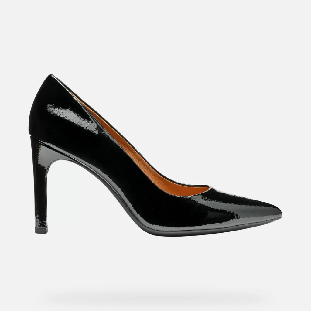 Respira™ | Scarpe con tacco<Geox FAVIOLA DONNA - DÉCOLLETÉ da donna nero