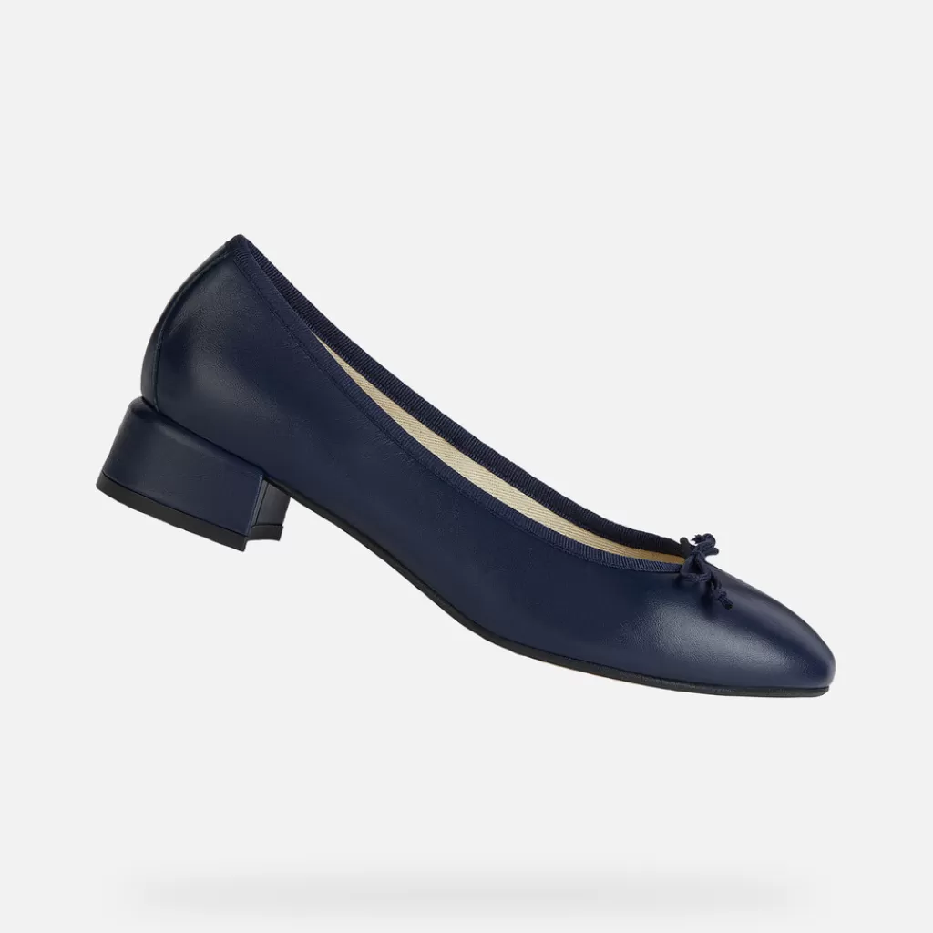 Respira™ | Scarpe con tacco<Geox FLORETIA DONNA - DÉCOLLETÉ da donna blu navy