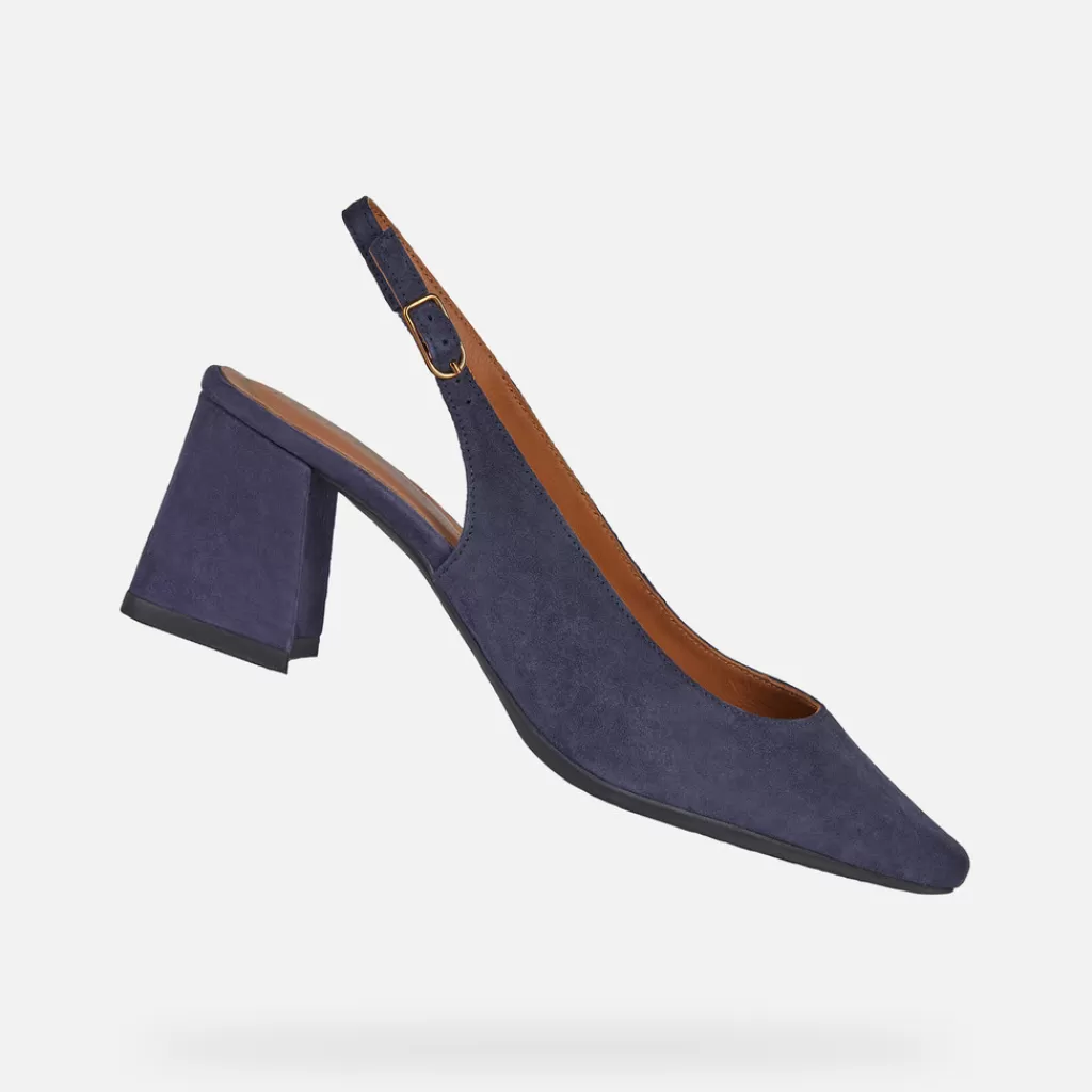 Respira™ | Scarpe con tacco<Geox GISELDA DONNA - DÉCOLLETÉ da donna blu navy