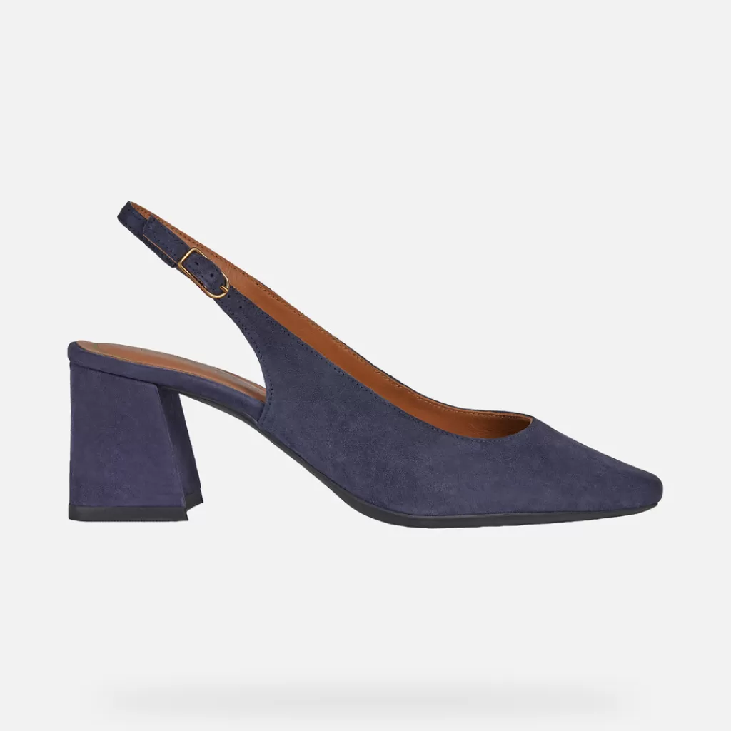 Respira™ | Scarpe con tacco<Geox GISELDA DONNA - DÉCOLLETÉ da donna blu navy