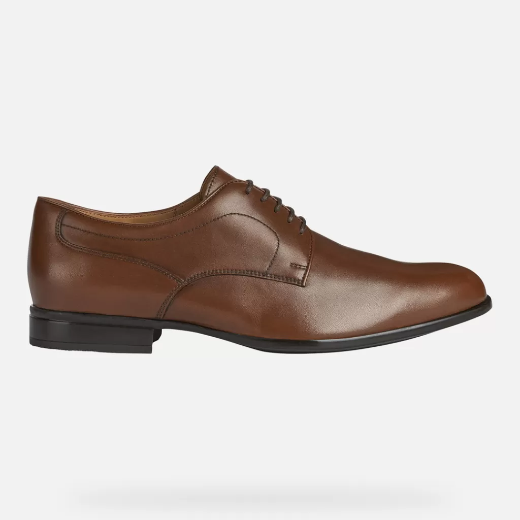 Respira™ | Scarpe eleganti<Geox IACOPO UOMO - SCARPE ELEGANTI da uomo cognac