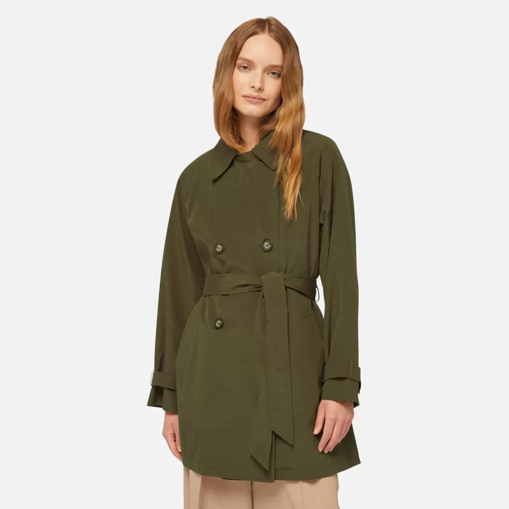 Respira™ | Giacche<Geox ILDE DONNA - GIACCHE da donna verde militare