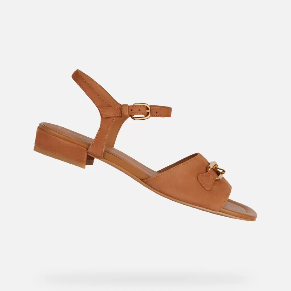 Respira™ | Sandali<Geox NEW ERAKLIA 15 DONNA - SANDALI da donna cognac