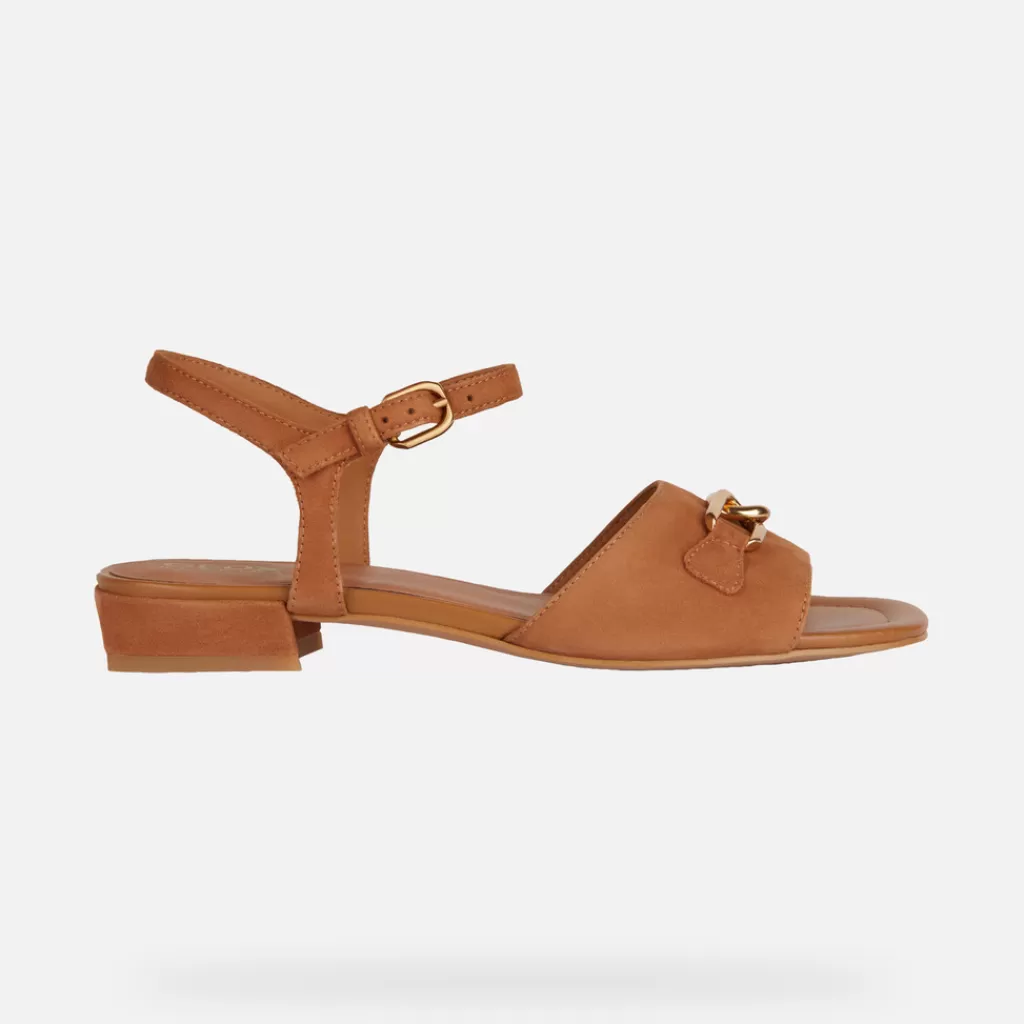 Respira™ | Sandali<Geox NEW ERAKLIA 15 DONNA - SANDALI da donna cognac