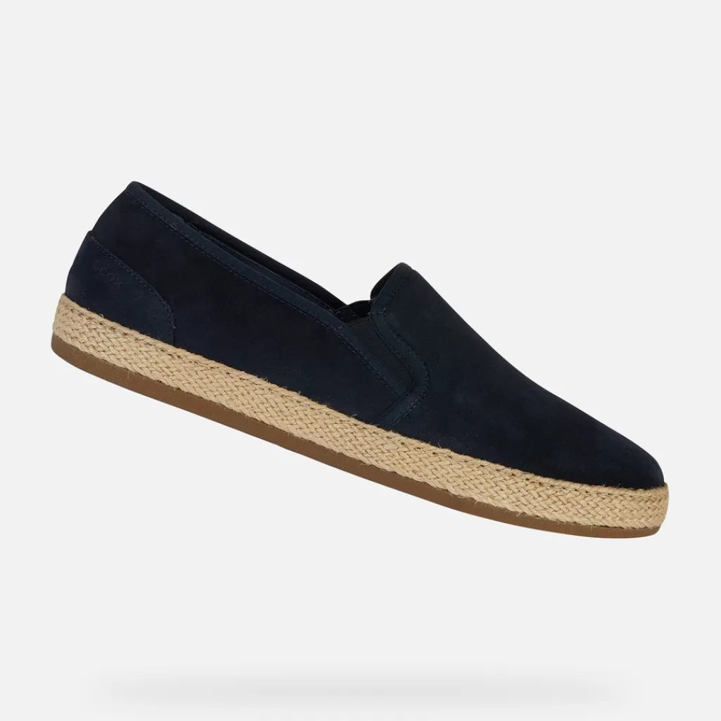 Respira™ | Slip on<Geox PANTELLERIA UOMO - SLIP ON da uomo blu navy