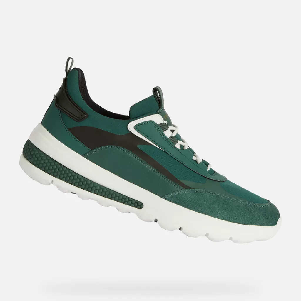 Spherica™ | Sneakers<Geox SPHERICA ACTIF UOMO - SNEAKERS da uomo verde scuro