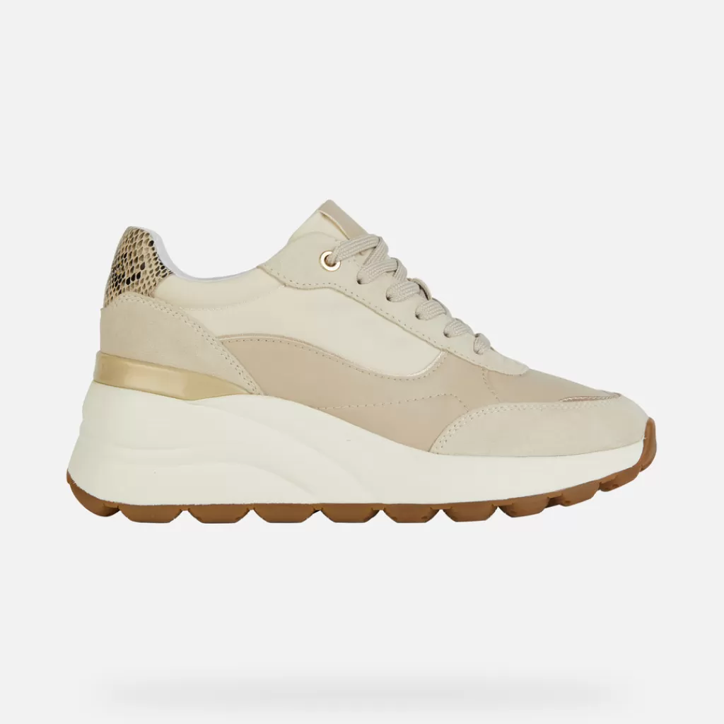 Spherica™ | Scarpe con zeppa<Geox SPHERICA EC13 DONNA - SNEAKERS da donna beige chiaro