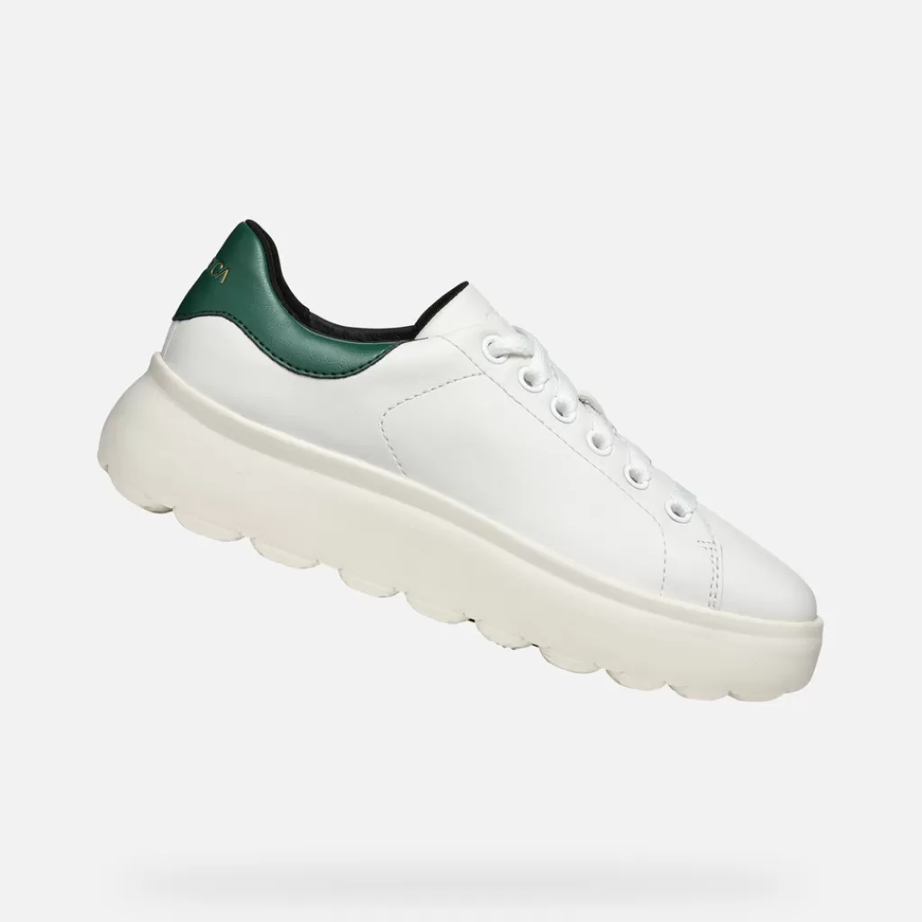 Spherica™ | Sneakers<Geox SPHERICA EC4.1 DONNA - SNEAKERS da donna bianco/verde scuro