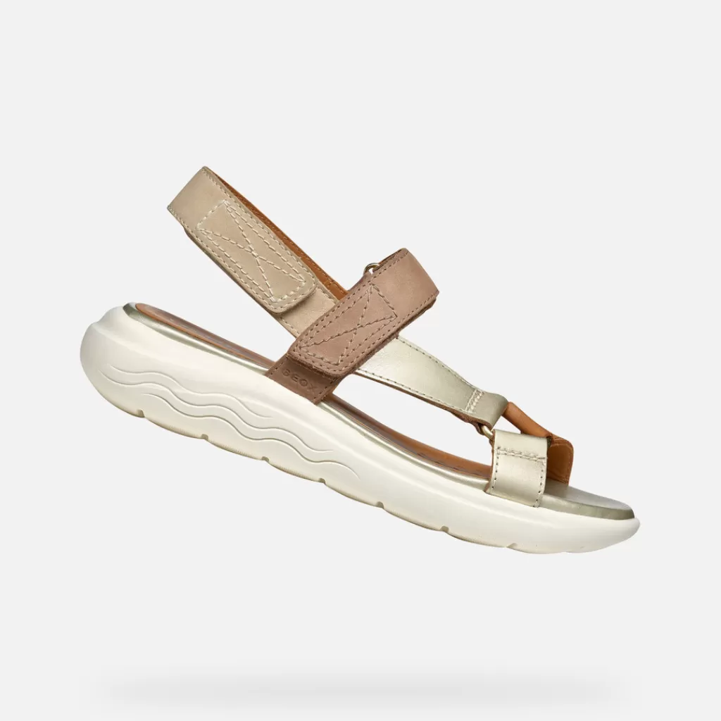 Spherica™ | Sandali<Geox SPHERICA EC5W DONNA - SANDALI da donna beige/oro chiaro