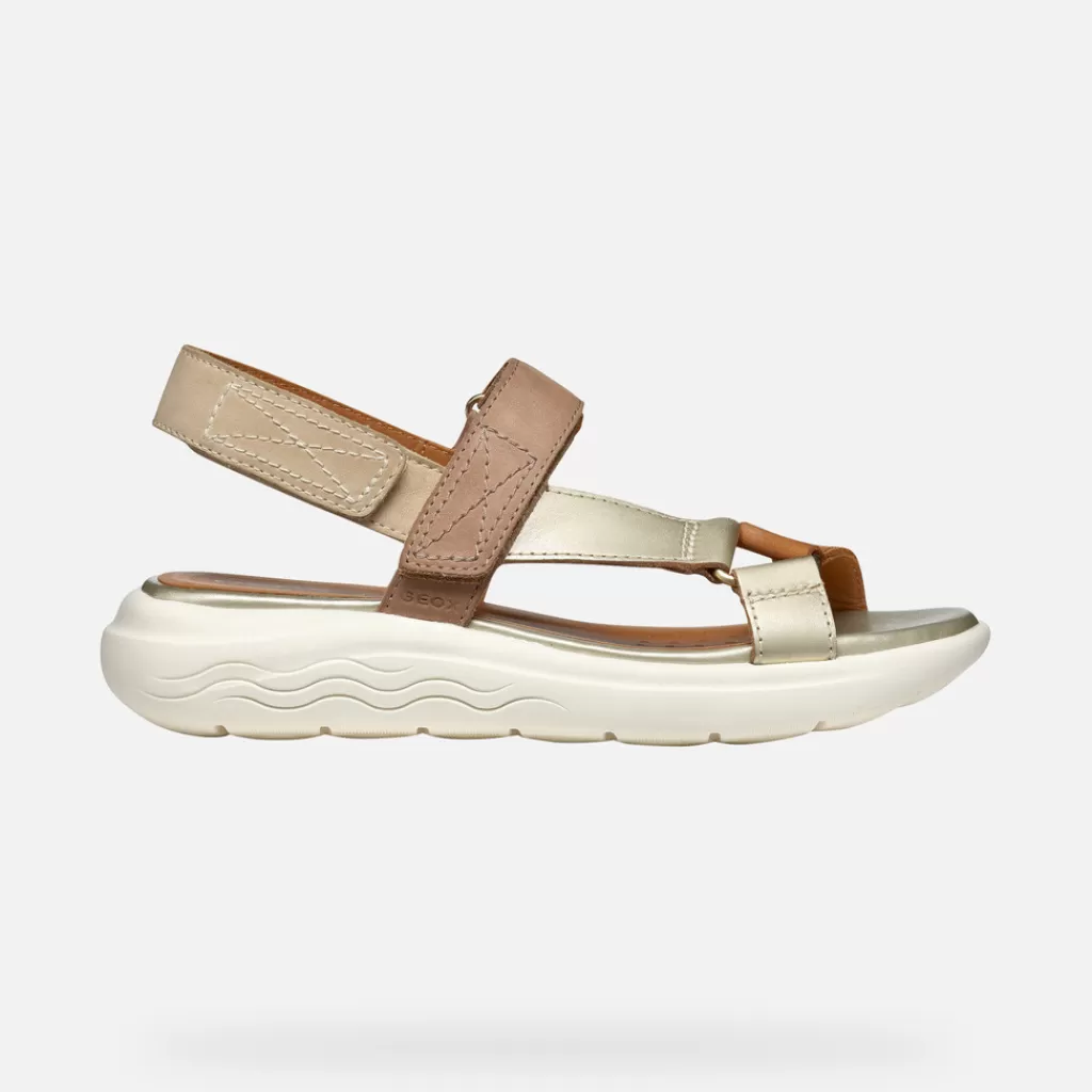 Spherica™ | Sandali<Geox SPHERICA EC5W DONNA - SANDALI da donna beige/oro chiaro