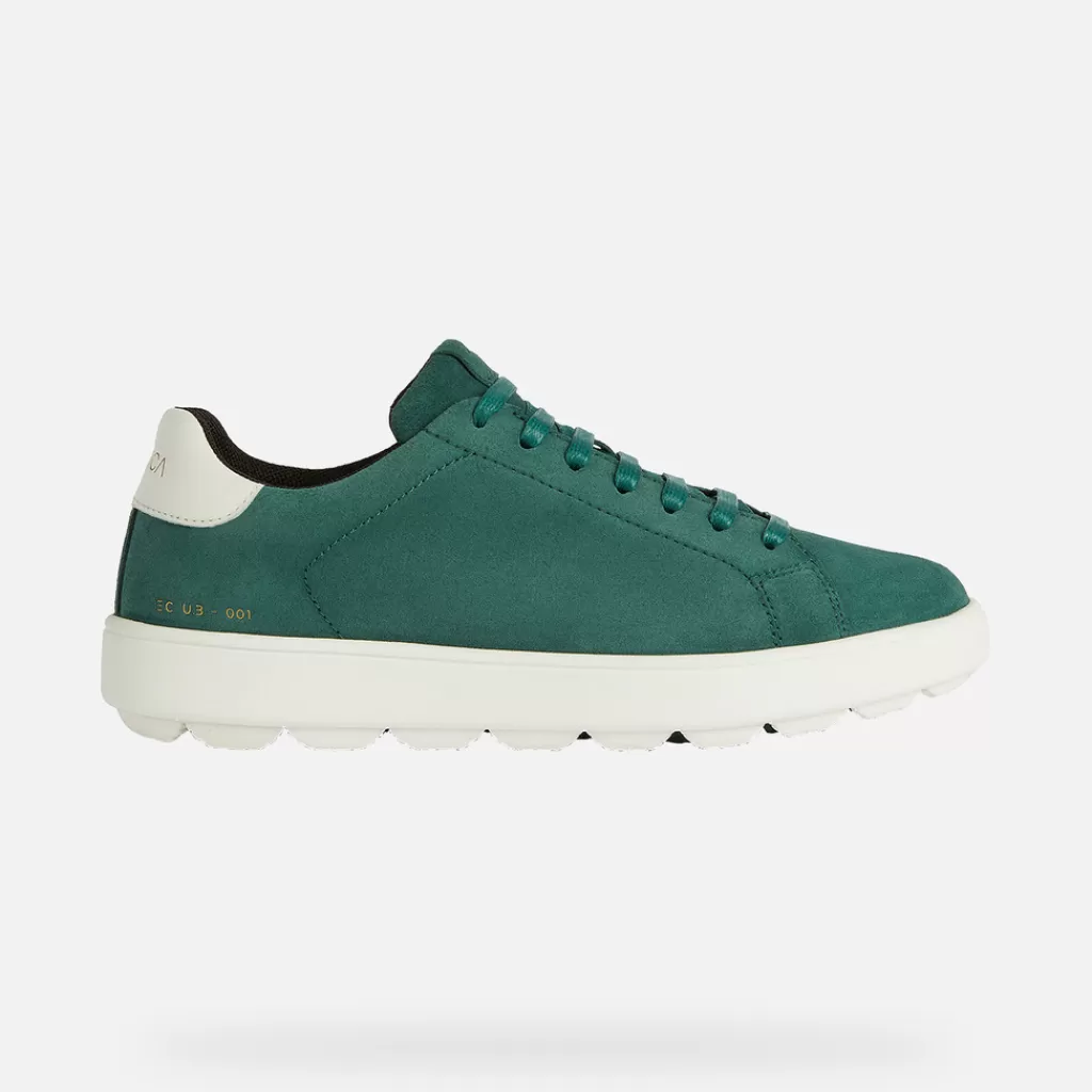 Spherica™ | Sneakers<Geox SPHERICA ECUB-1 DONNA - SNEAKERS da donna verde scuro/bianco