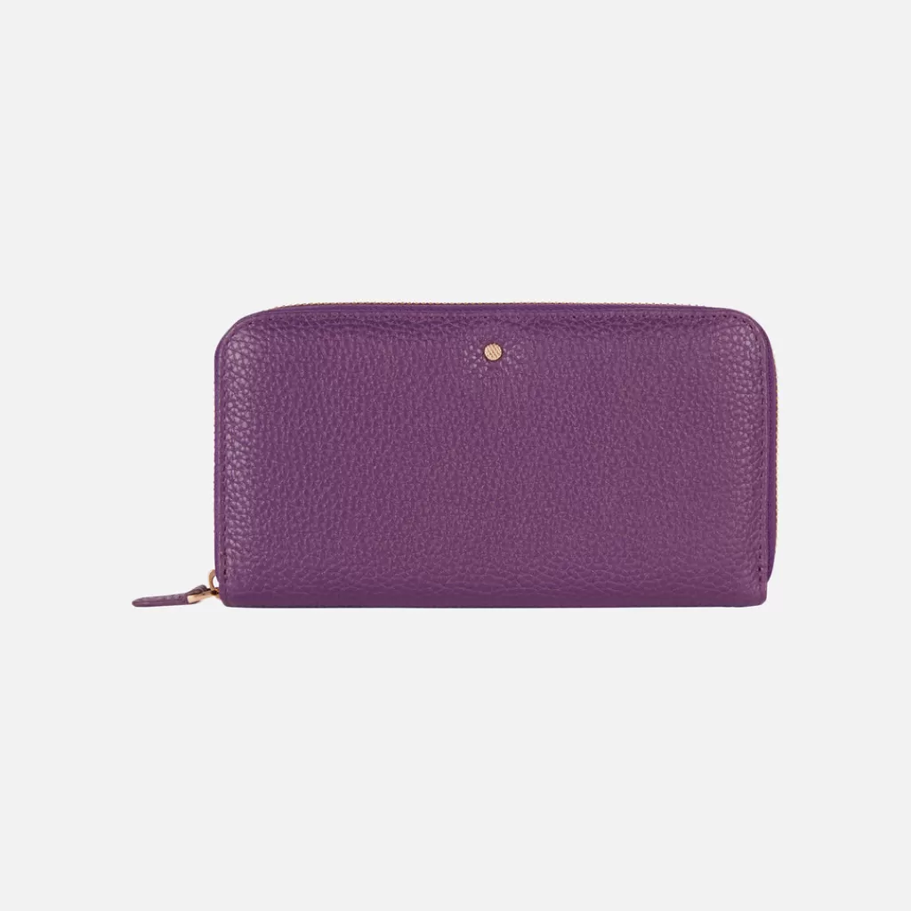 Portafogli<Geox WALLET DONNA - PORTAFOGLI da donna viola