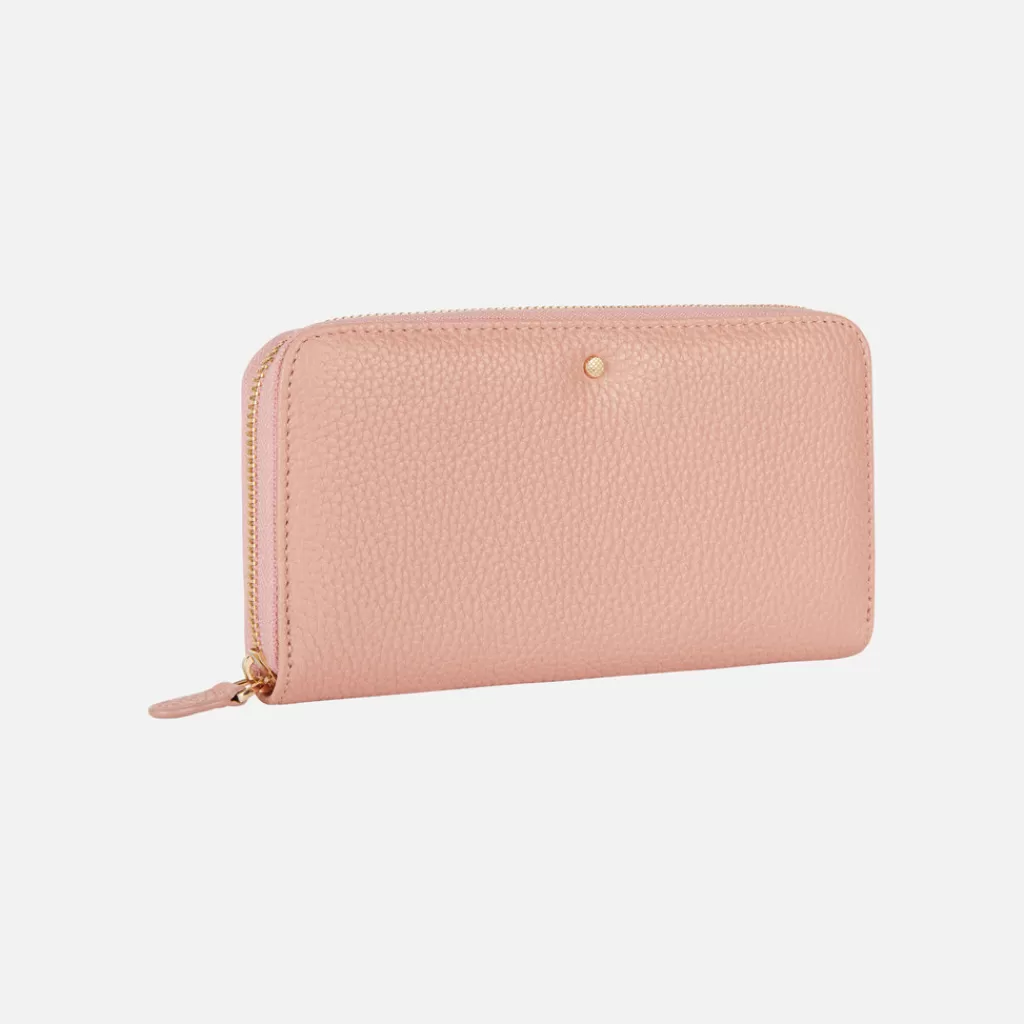 Portafogli<Geox WALLET DONNA - PORTAFOGLI da donna nude scuro