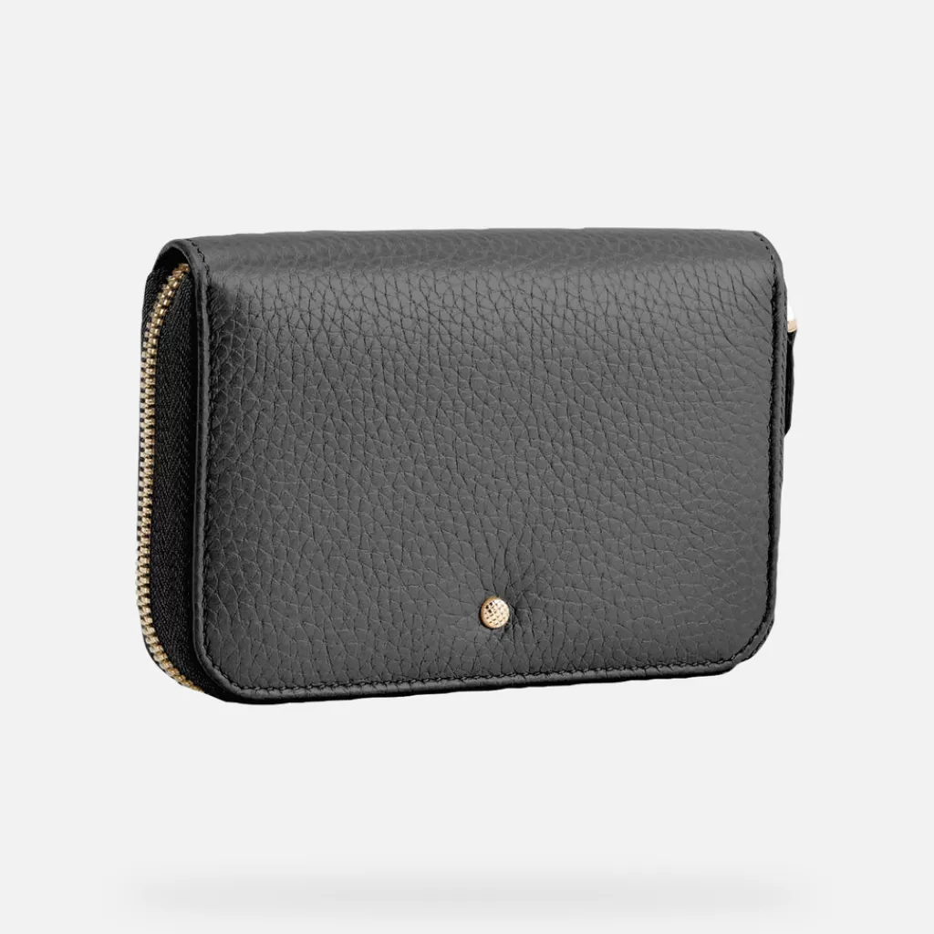 Portafogli<Geox WALLET DONNA - PORTAFOGLI da donna nero