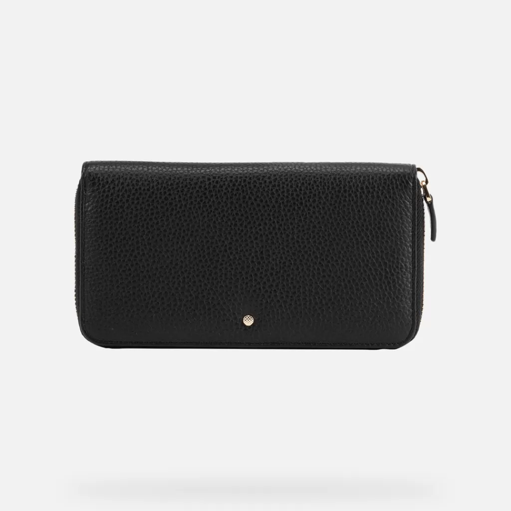 Portafogli<Geox WALLET DONNA - PORTAFOGLI da donna nero