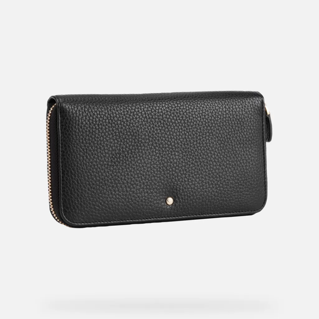 Portafogli<Geox WALLET DONNA - PORTAFOGLI da donna nero